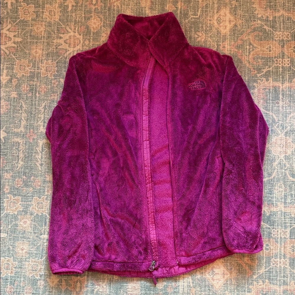 The North Face Magenta Fleece Jacket